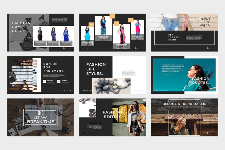 创意主题商业计划书融资Keynote模板 - 顶尖PPT