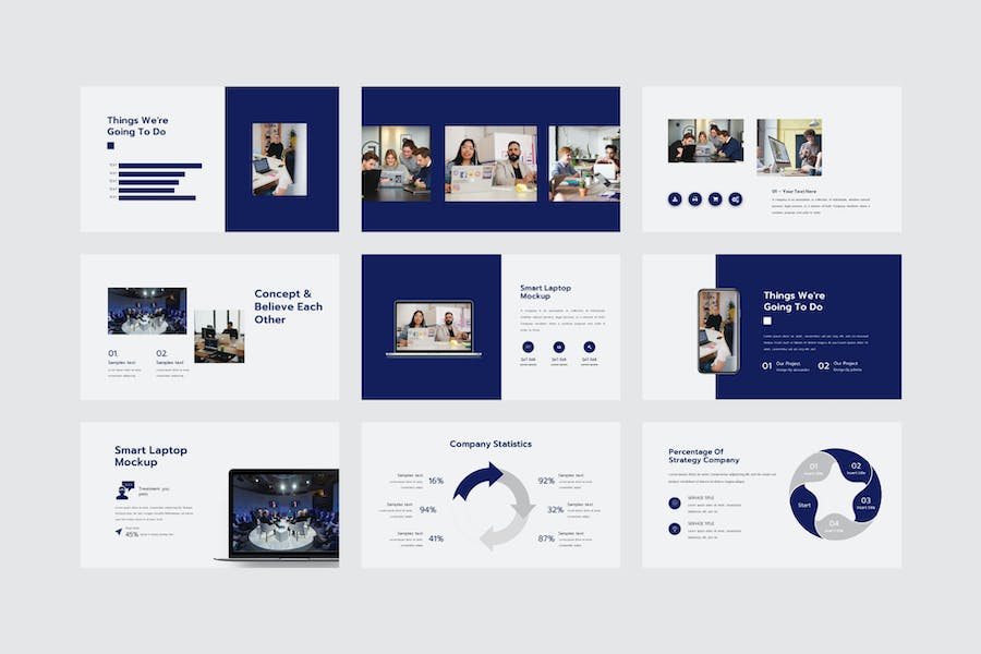 公司集团会议PPT模板 - 顶尖PPT