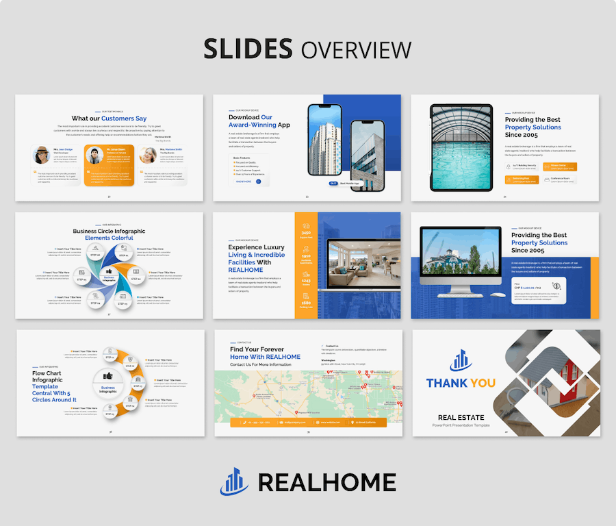 欧美房地产项目推介高级PPT模板 - 顶尖PPT