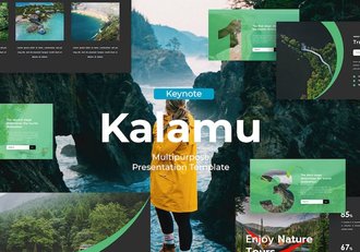 户外旅游探险keynote模板 - 顶尖PPT