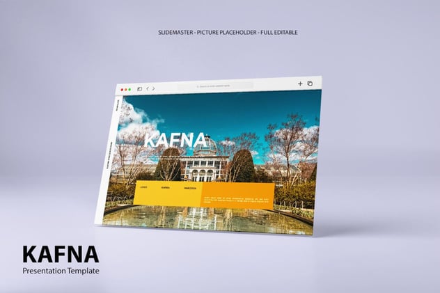 创意视觉设计作品集展示Keynote模板 - 顶尖PPT