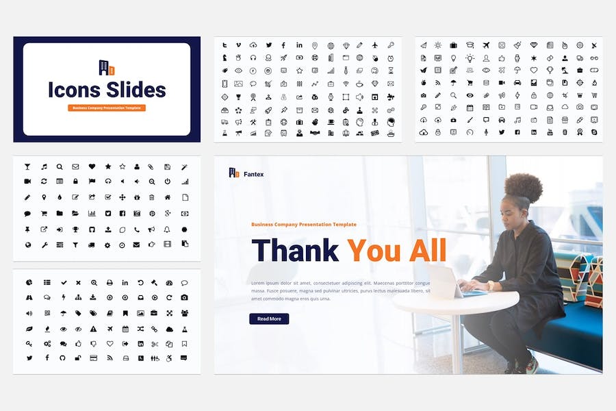 商务公司组织运营推介PPT模板 - 顶尖PPT