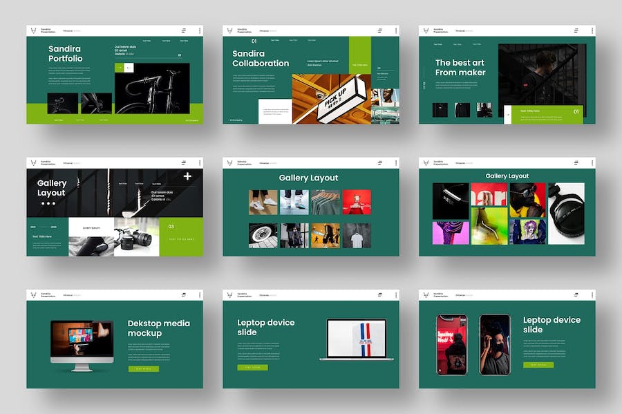 大气产品营销策划摄影展示市场调研多用途keynote模板 - 顶尖PPT