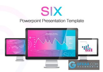 200页缤纷绚丽色彩酷炫动画PPT包含商务用图 - 顶尖PPT