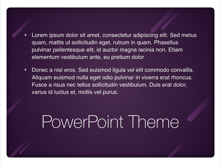 天文馆宇宙星空4:3尺寸PPT模板 - 顶尖PPT