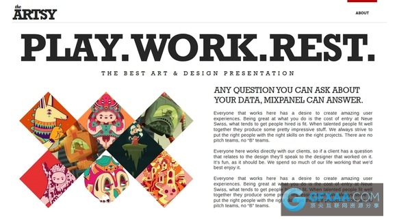 38页杂志排版风格精美动画PPT模板 - 顶尖PPT