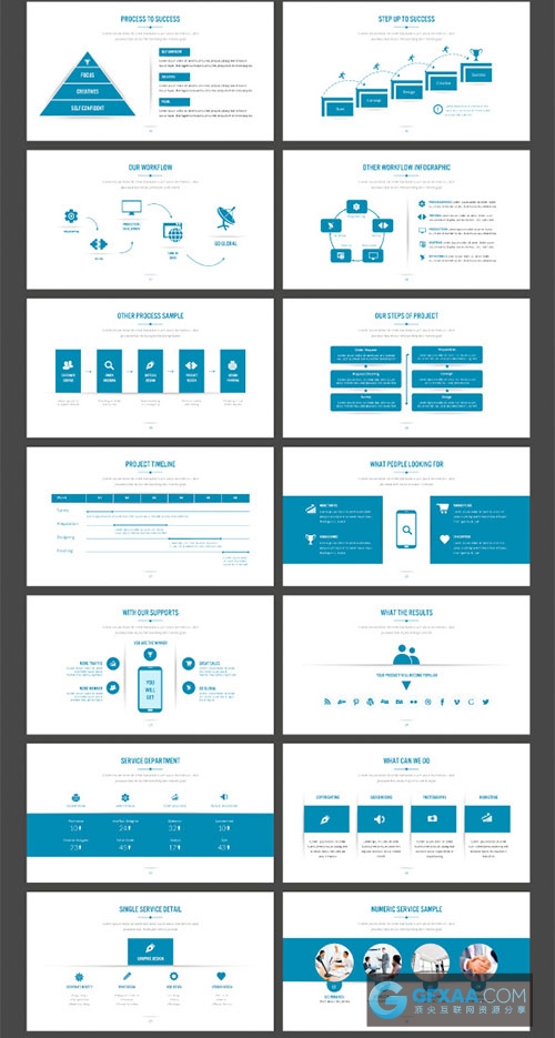 50页企业会议业务合作竞标提案PPT模板 - 顶尖PPT