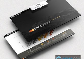 125页商务图形图标多种配色年终总结计划统计PPT模板 - 顶尖PPT