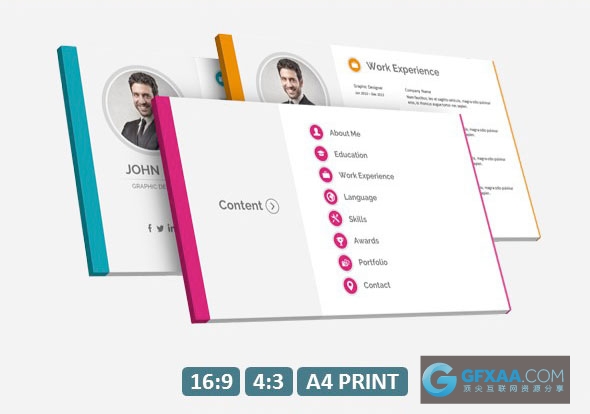 求职简历个人简历介绍团队成员介绍PPT模板 - 顶尖PPT