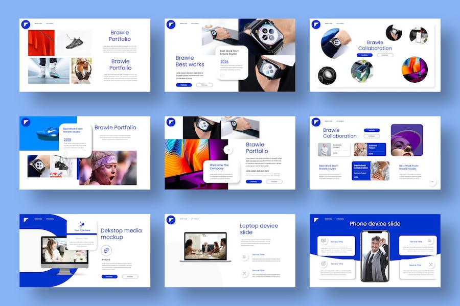 企业产品服务商务营销方案Keynote模板 - 顶尖PPT
