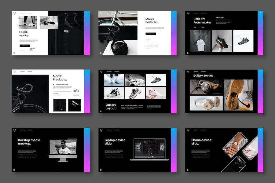 商务项目展示工作汇报Keynote模板 - 顶尖PPT