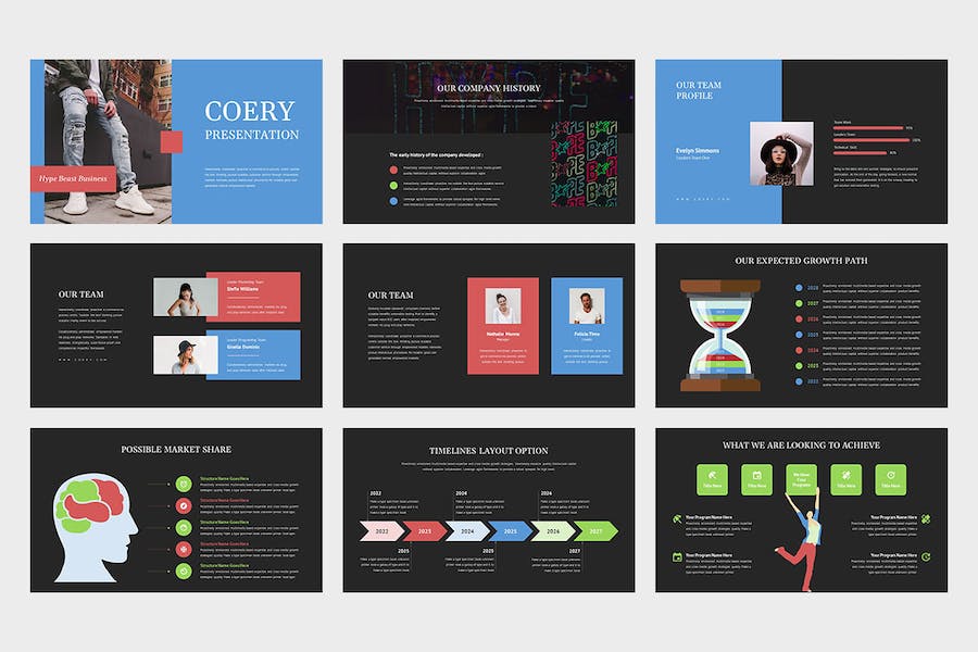 创意营销品牌推广商业计划PPT模板 - 顶尖PPT