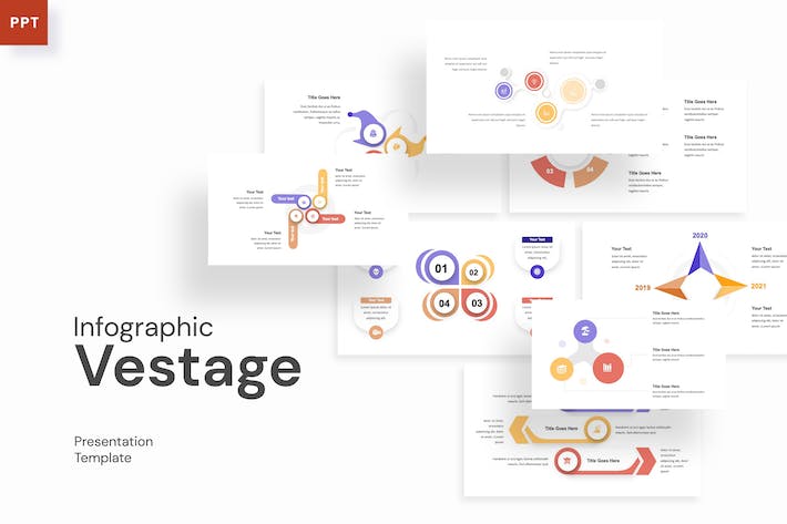 信息分析图形PPT模板 - 顶尖PPT