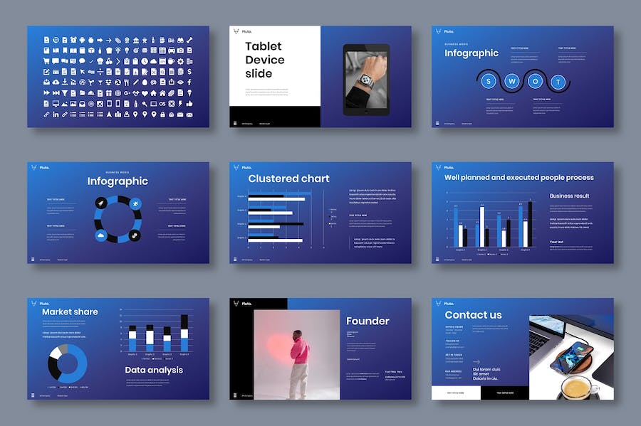 商业团队建设组织架构发展PPT模板 - 顶尖PPT