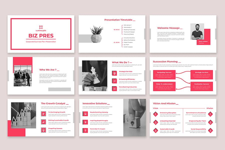 商业计划书项目融资PPT模板 - 顶尖PPT