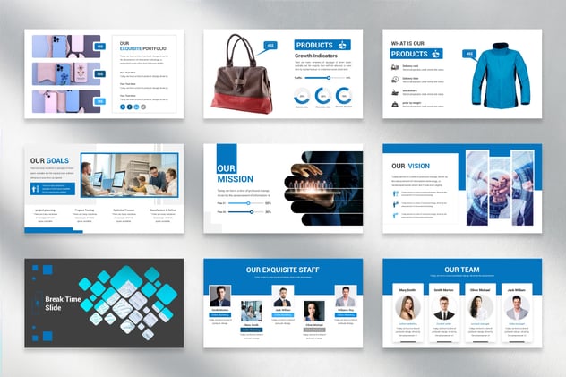 产品开发流程PowerPoint模板 - 顶尖PPT