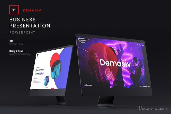 商务展示项目介绍产品推广PPT模板 - 顶尖PPT