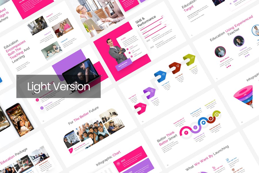 化学教育科学实验课程Keynote模板 - 顶尖PPT