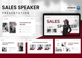 销售演讲者keynote模板 - 顶尖PPT