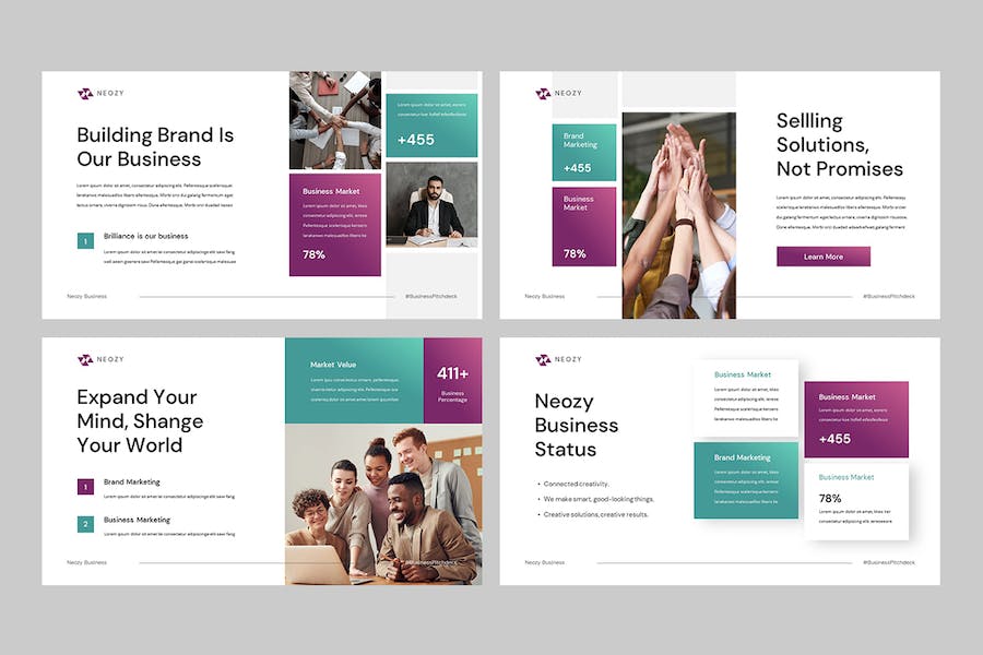 商业融资路演推介方案展示PPT模板 - 顶尖PPT