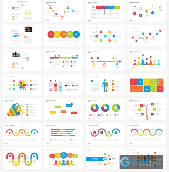 企业年终总结分析商务多用途PPT模板 - 顶尖PPT