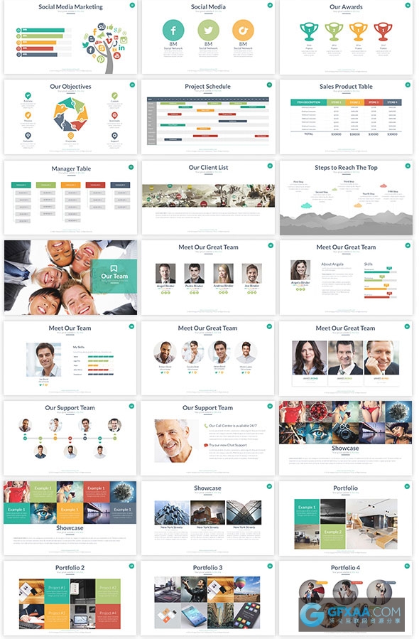 400多页商务多用途PPT模板 企业年终总结分析演示模板 - 顶尖PPT