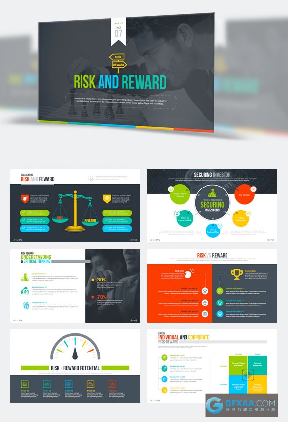 182精美配色图形图表统计企业会议总结计划多用途PPT模板 - 顶尖PPT