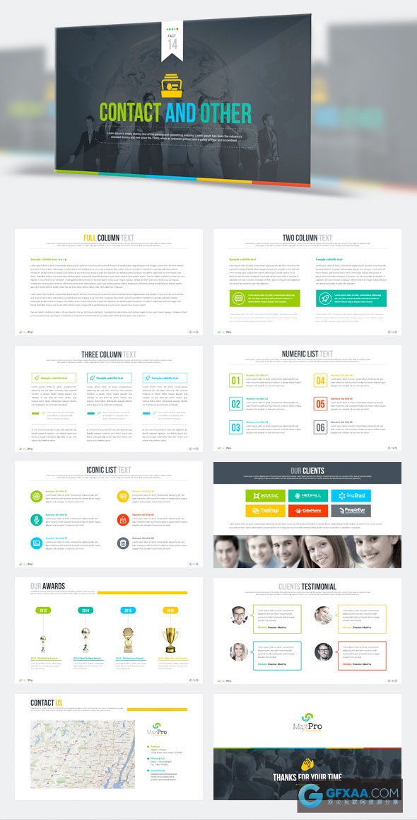 182精美配色图形图表统计企业会议总结计划多用途PPT模板 - 顶尖PPT