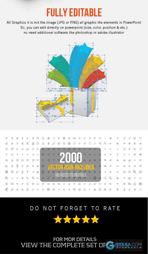 182精美配色图形图表统计企业会议总结计划多用途PPT模板 - 顶尖PPT