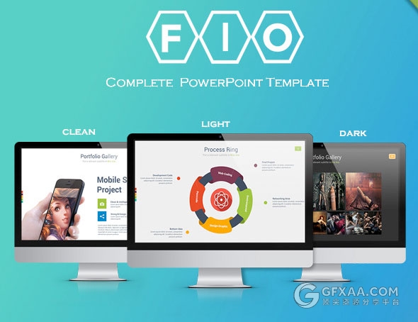 200页PPT模板+350页创意图形图标多用途PPT模板 - 顶尖PPT