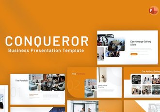 商业资本收购投资PPT模板 - 顶尖PPT