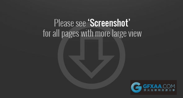 80页扁平化商务会议团队总结PPT模板 - 顶尖PPT