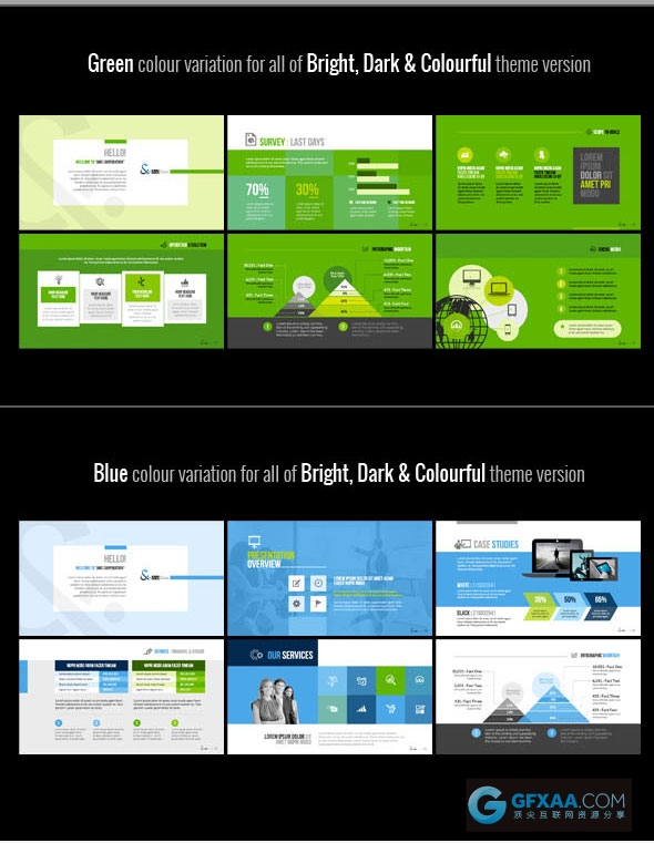 5套国外经典精美高端大气多用途PPT合集 - 顶尖PPT