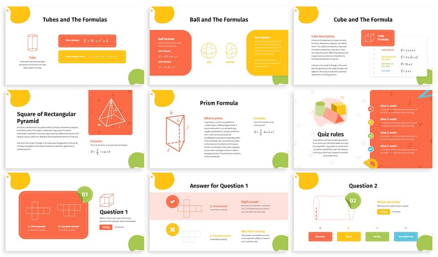 教育课程设计讲述展示知识传播方案Keynote模板 - 顶尖PPT