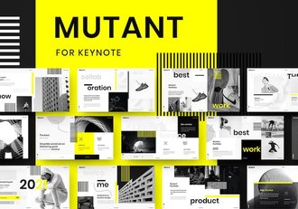 运动品牌介绍展示产品活动营销策划通用keynote模板 - 顶尖PPT