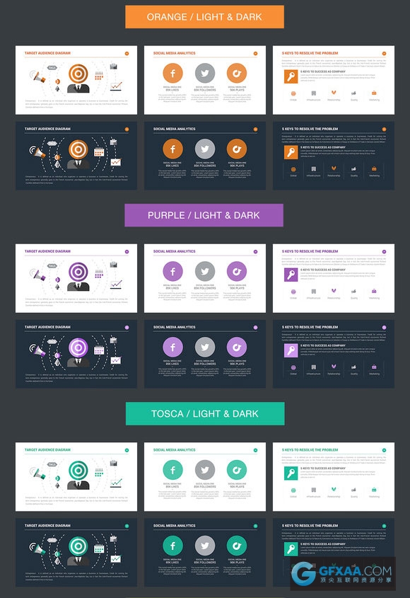 公司战略会议团队介绍内部架构PPT模板 - 顶尖PPT