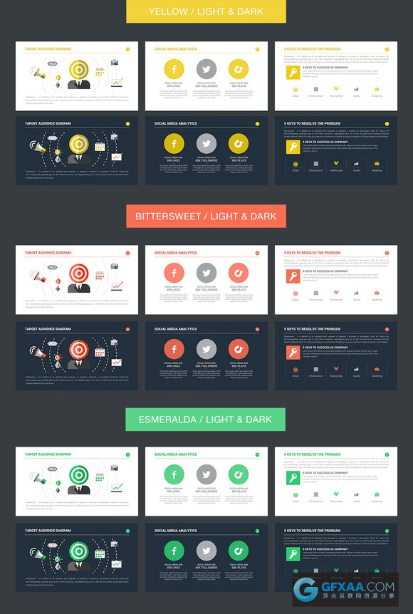 公司战略会议团队介绍内部架构PPT模板 - 顶尖PPT