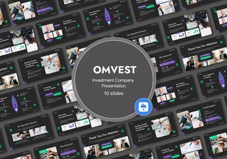 科技创投跨境并购不动产投资公司keynote模板 - 顶尖PPT