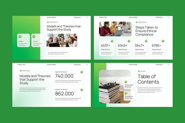 学位论文研究学术汇报PPT模板 - 顶尖PPT