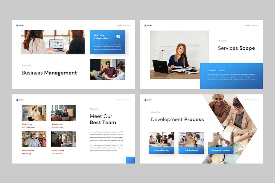 商业市场营销PPT模板 - 顶尖PPT