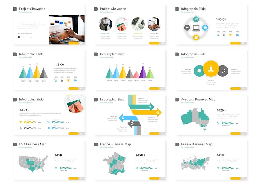 商务办公通用展示PPT模板 - 顶尖PPT
