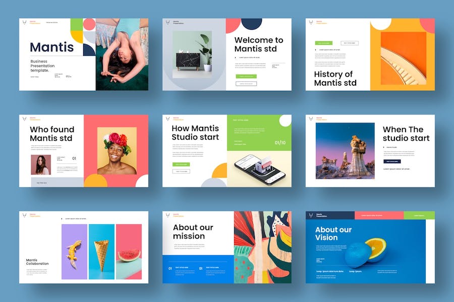 创意设计商务品牌宣传PPT模板 - 顶尖PPT