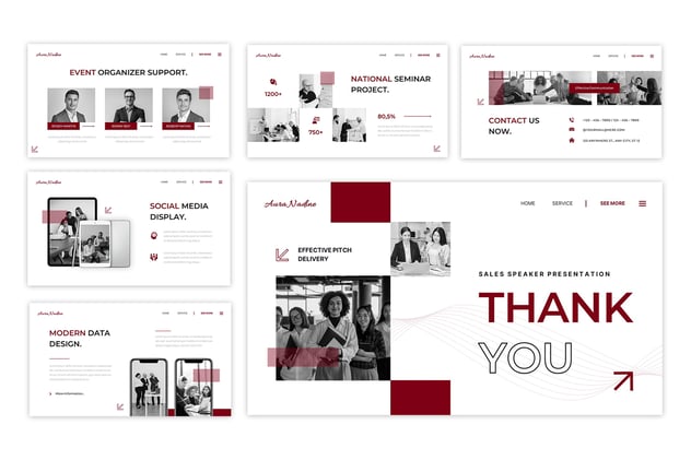 销售演讲者keynote模板 - 顶尖PPT