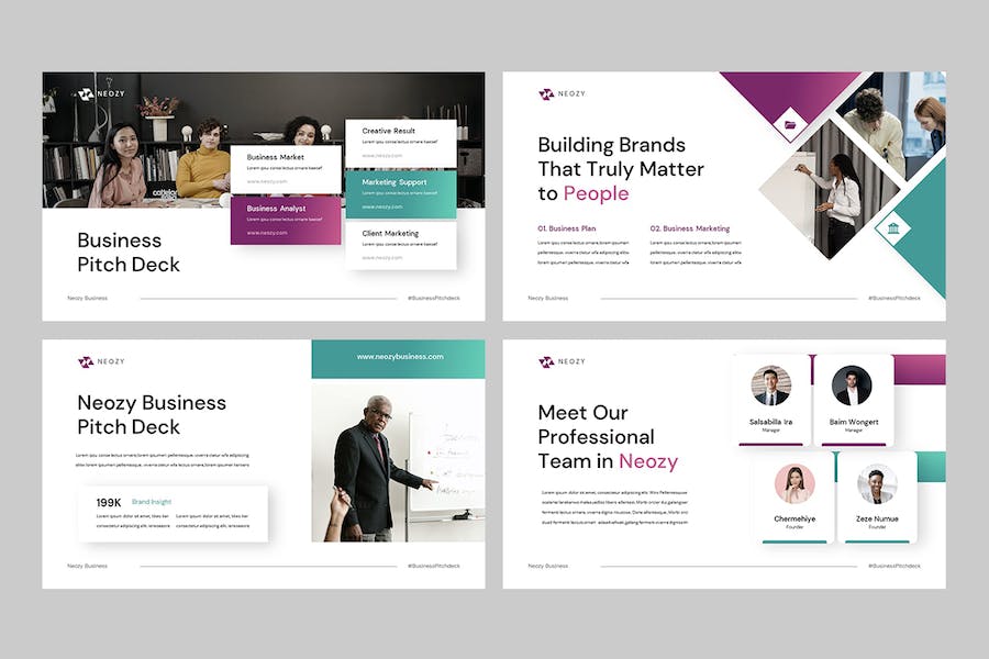 商业融资路演推介方案展示PPT模板 - 顶尖PPT