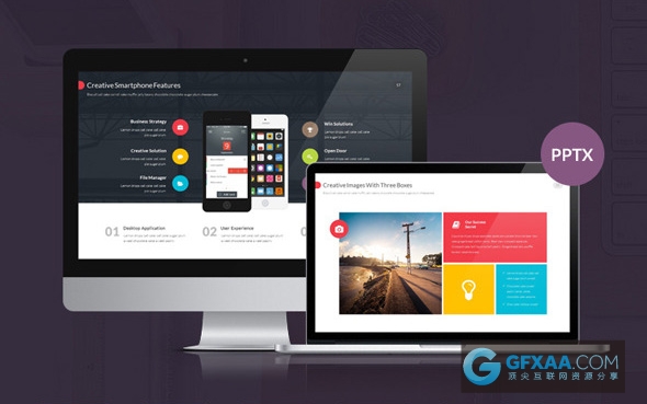 140页多色系图形图表商务通用PPT模板 - 顶尖PPT