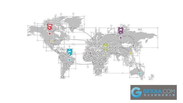 140页多色系图形图表商务通用PPT模板 - 顶尖PPT