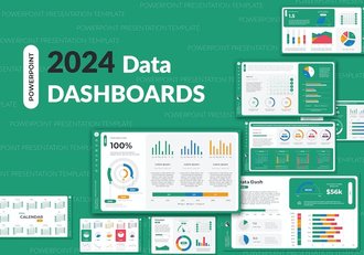 2024年日历数据分析仪表板国外PPT模板 - 顶尖PPT
