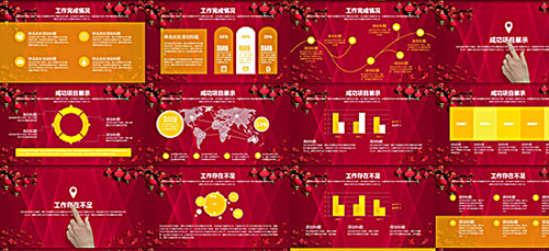 工作汇报年终总结计划PPT模板 - 顶尖PPT