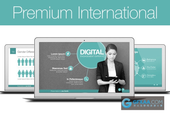 142页动画多种配色高级国际商务PPT模板 - 顶尖PPT