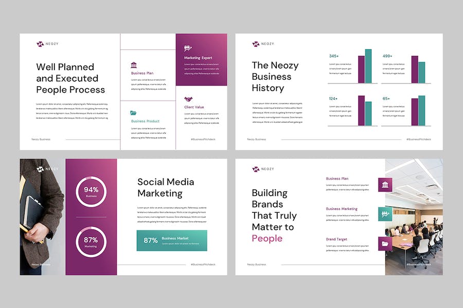 商业融资路演推介方案展示PPT模板 - 顶尖PPT